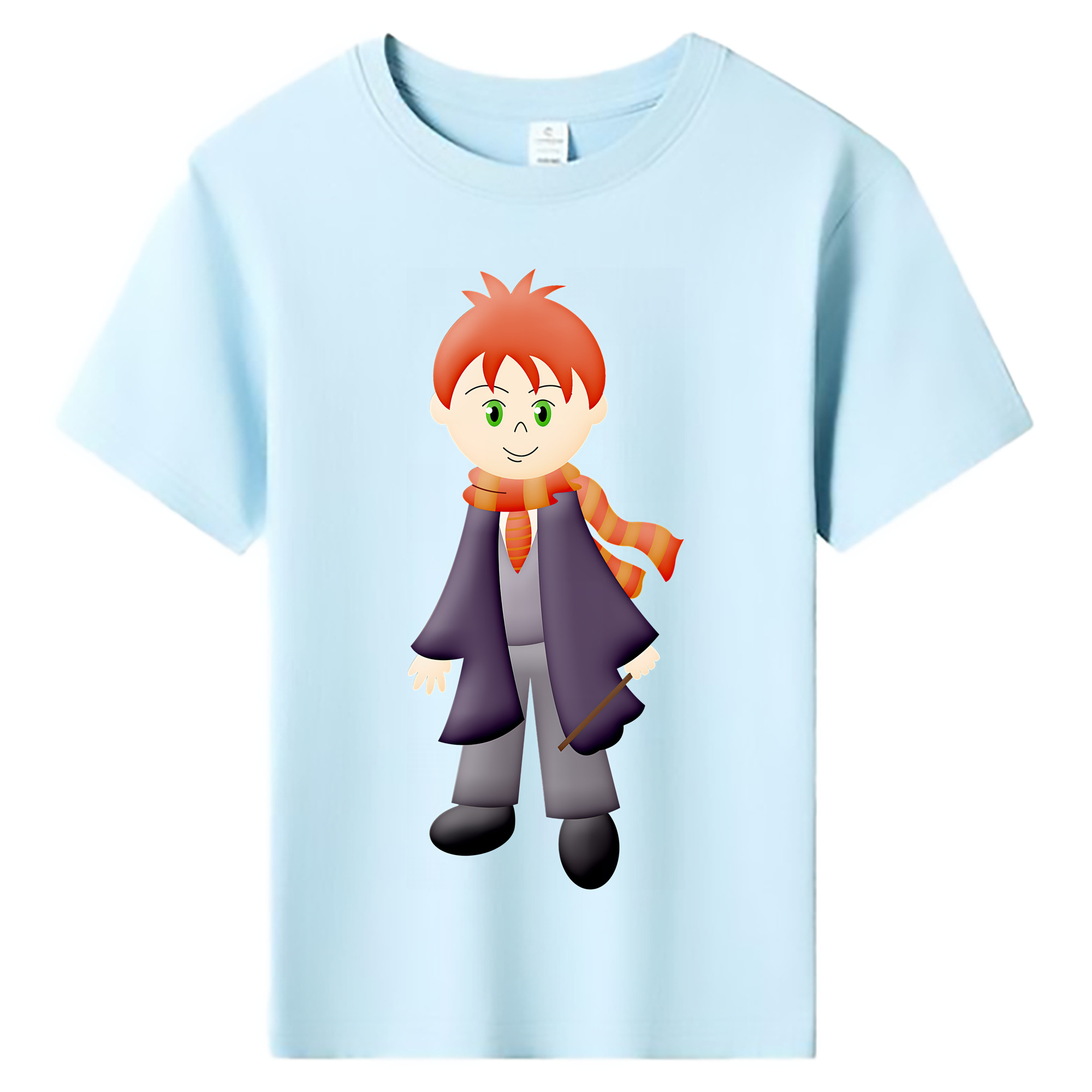 （画像用） Harry Potter ハリー・ポッターシリーズ 綿100％キッズTシャツ（フロントプリント）
